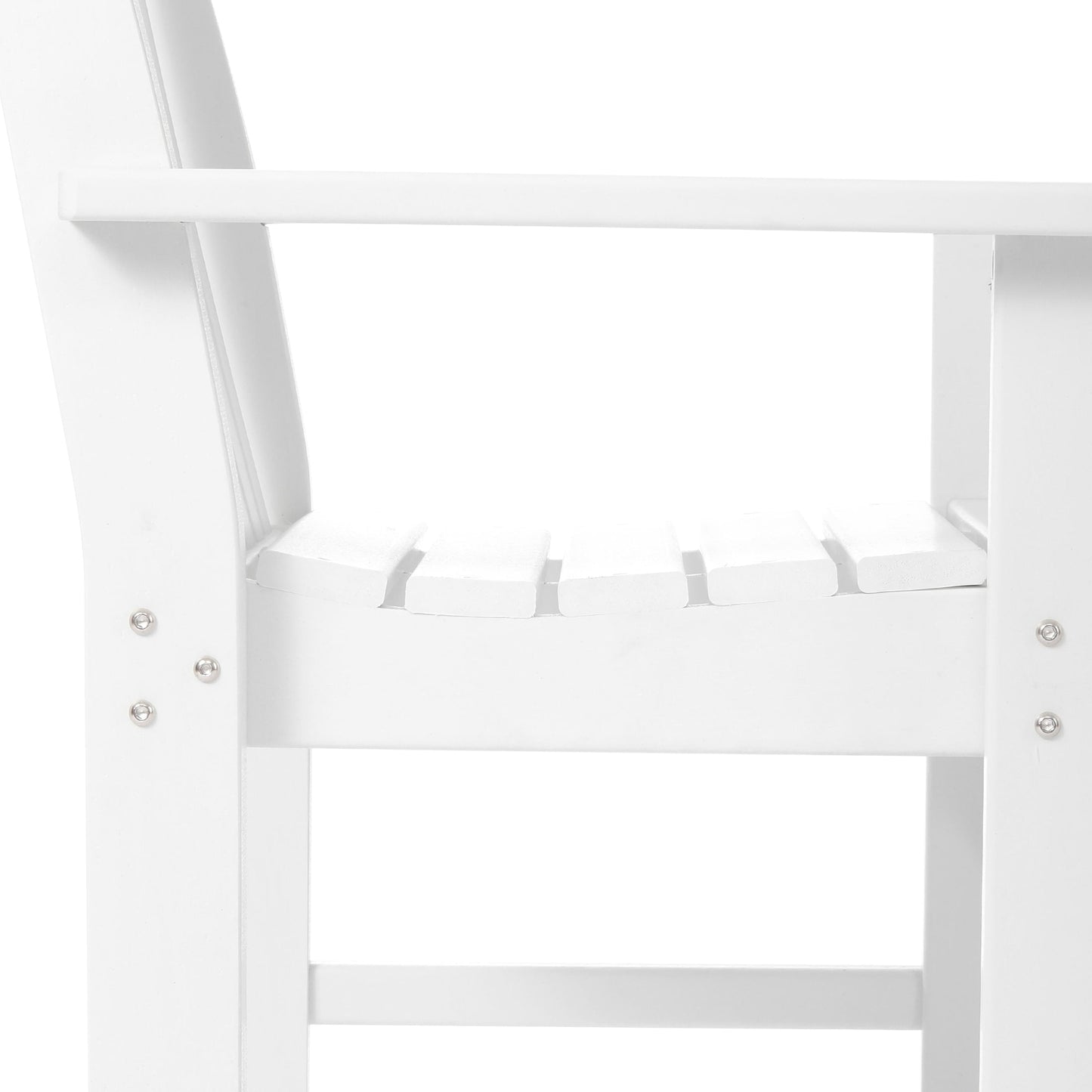 Polytrends Laguna, set da pranzo da giardino con tavolo rettangolare da 6 pezzi per patio e panca