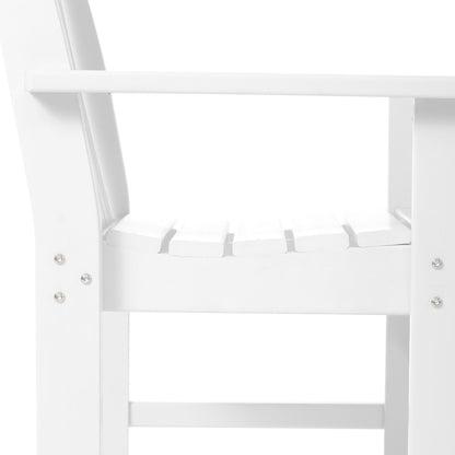 Polytrends Laguna, set da pranzo da giardino con tavolo rettangolare da 6 pezzi per patio e panca