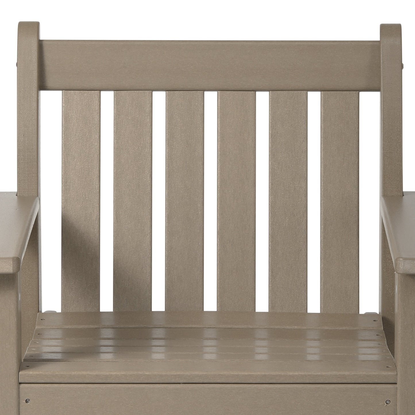 Polytrends Laguna, set da pranzo da giardino con tavolo rettangolare da 6 pezzi per patio e panca