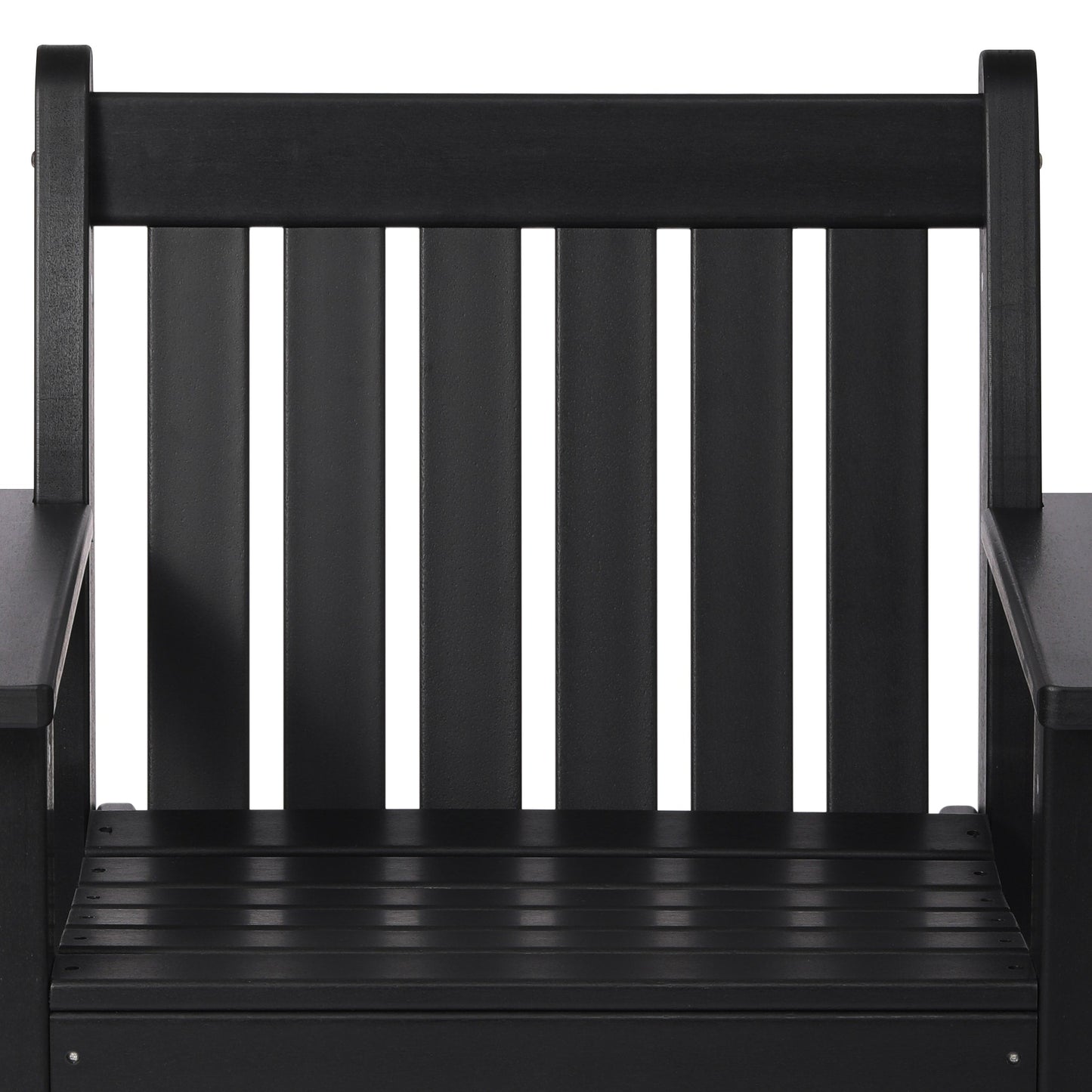 Polytrends Laguna, set da pranzo da giardino con tavolo rettangolare da 6 pezzi per patio e panca