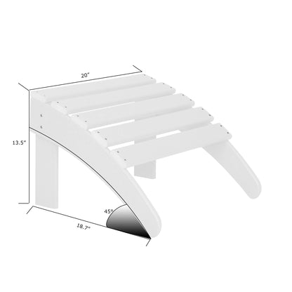 Polytrends Laguna HDPE, set da conversazione per esterni, sedie pieghevoli Adirondack adatte a tutte le stagioni e adatte a qualsiasi patio (set da 5 pezzi)