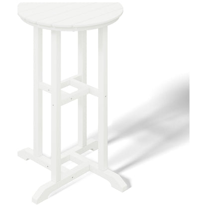 Set da bancone da bistrot per esterni Polytrends Laguna HDPE per tutte le stagioni (set da 4 pezzi)