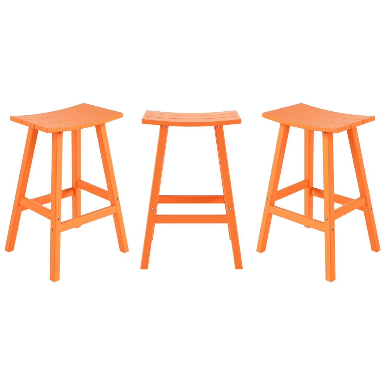 Set da bancone da bistrot per esterni Polytrends Laguna HDPE per tutte le stagioni (set da 4 pezzi)