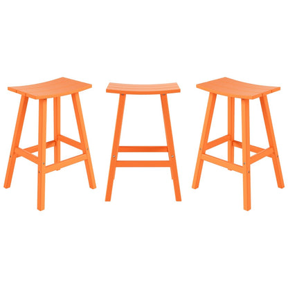 Set da bancone da bistrot per esterni Polytrends Laguna HDPE per tutte le stagioni (set da 4 pezzi)