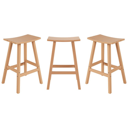 Set da bancone da bistrot per esterni Polytrends Laguna HDPE per tutte le stagioni (set da 4 pezzi)