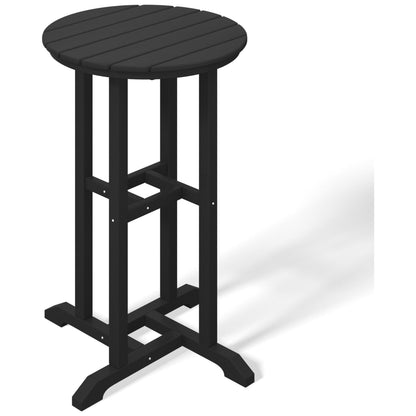 Set da bancone da bistrot per esterni Polytrends Laguna HDPE per tutte le stagioni (set da 4 pezzi)