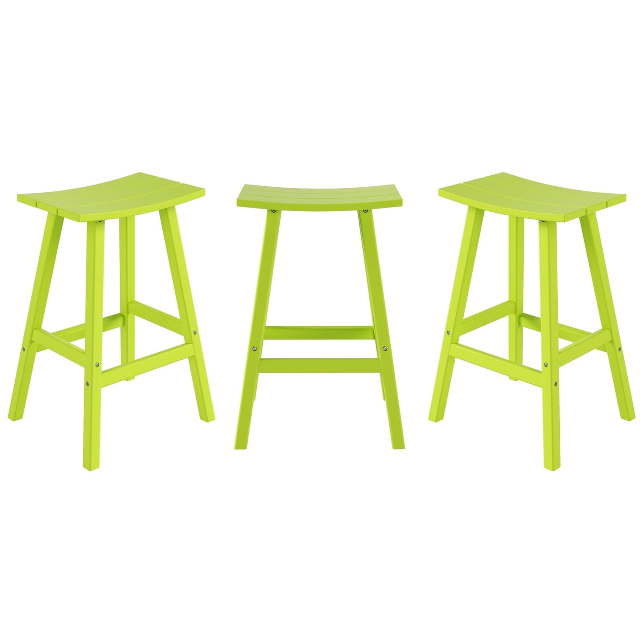 Set da bancone da bistrot per esterni Polytrends Laguna HDPE per tutte le stagioni (set da 4 pezzi)