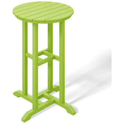 Set da bancone da bistrot per esterni Polytrends Laguna HDPE per tutte le stagioni (set da 4 pezzi)