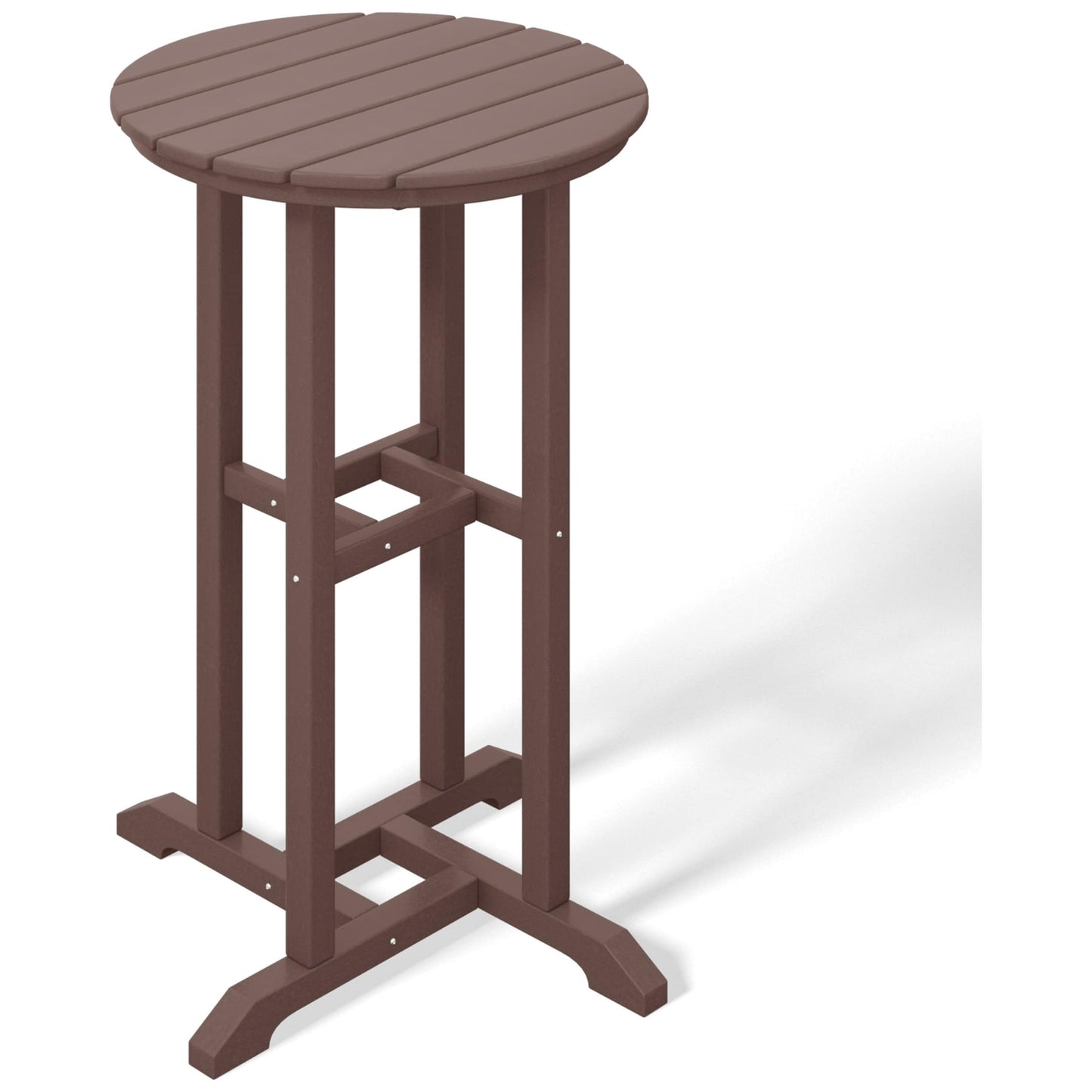 Set da bancone da bistrot per esterni Polytrends Laguna HDPE per tutte le stagioni (set da 4 pezzi)