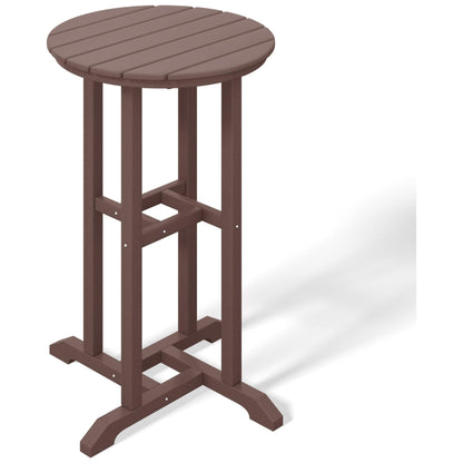 Set da bancone da bistrot per esterni Polytrends Laguna HDPE per tutte le stagioni (set da 4 pezzi)