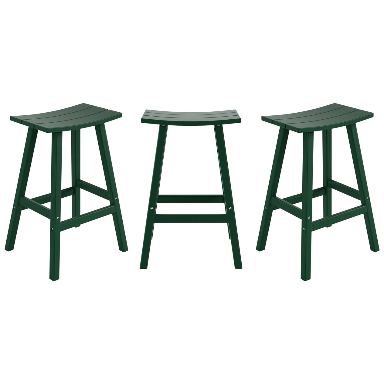 Set da bancone da bistrot per esterni Polytrends Laguna HDPE per tutte le stagioni (set da 4 pezzi)