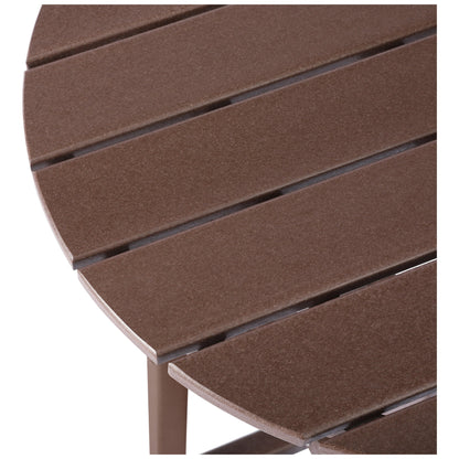 Set da bancone da bistrot per esterni Polytrends Laguna HDPE per tutte le stagioni (set da 4 pezzi)