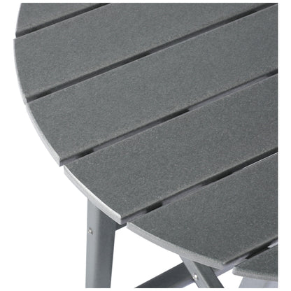 Set da bancone da bistrot per esterni Polytrends Laguna HDPE per tutte le stagioni (set da 4 pezzi)