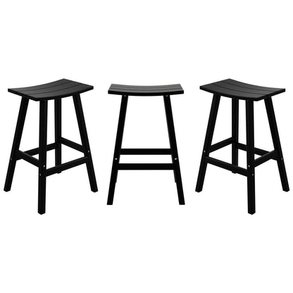 Set da bancone da bistrot per esterni Polytrends Laguna HDPE per tutte le stagioni (set da 4 pezzi)