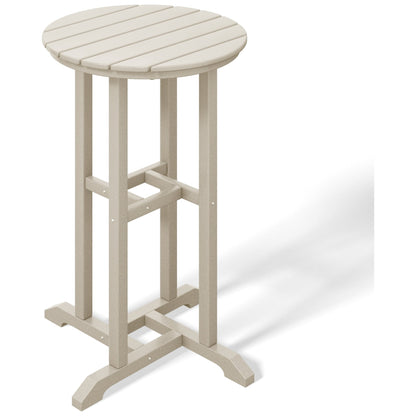 Set da bancone da bistrot per esterni Polytrends Laguna HDPE per tutte le stagioni (set da 4 pezzi)