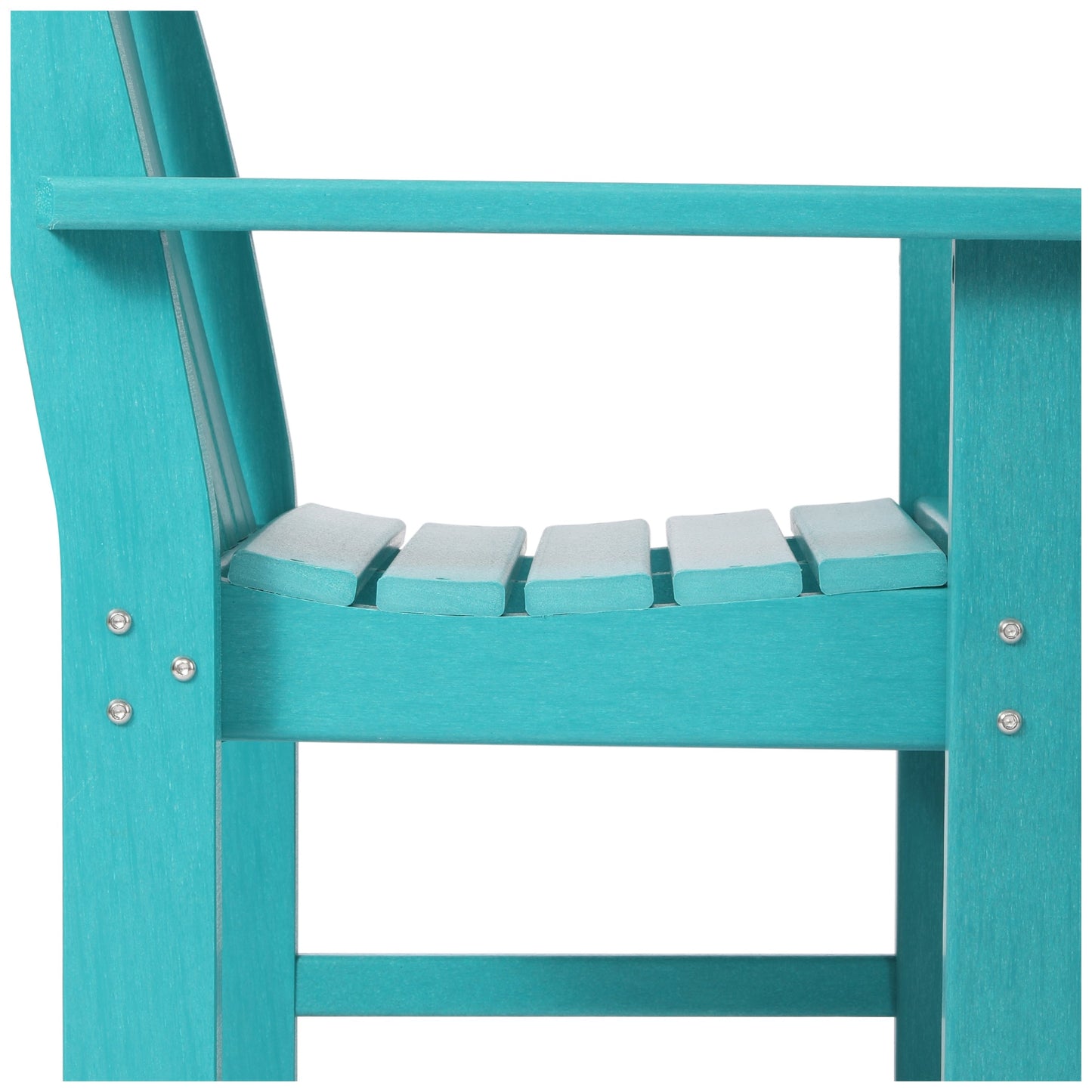 Set di 3 poltrone da giardino con tavolino laterale Polytrends Laguna Outdoor Patio