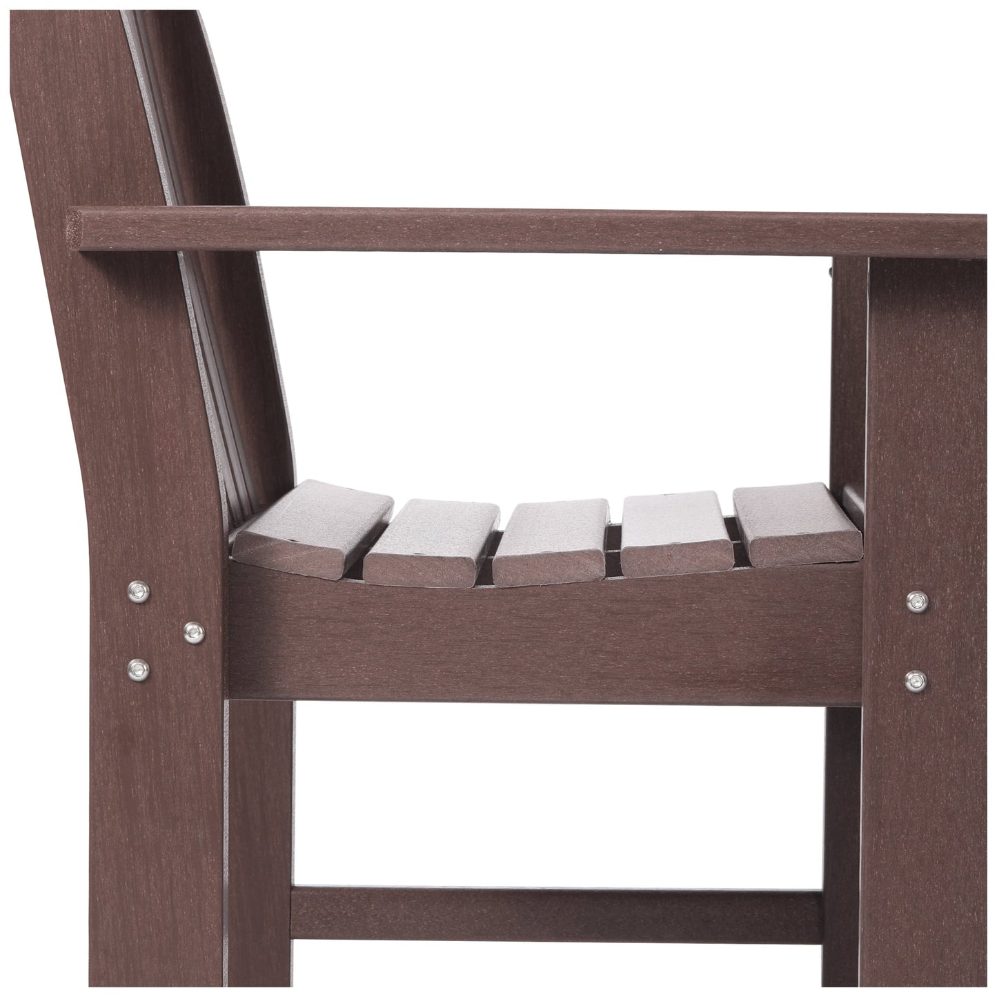 Set di 3 poltrone da giardino con tavolino laterale Polytrends Laguna Outdoor Patio