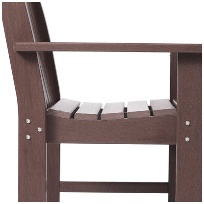 Set di 3 poltrone da giardino con tavolino laterale Polytrends Laguna Outdoor Patio