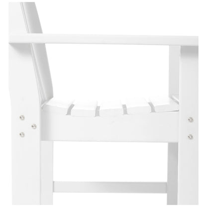 Set di 3 poltrone da giardino con tavolino laterale Polytrends Laguna Outdoor Patio