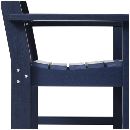 Set di 3 poltrone da giardino con tavolino laterale Polytrends Laguna Outdoor Patio