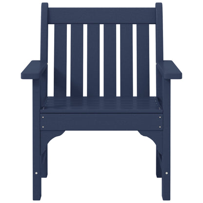 Set di 3 poltrone da giardino con tavolino laterale Polytrends Laguna Outdoor Patio