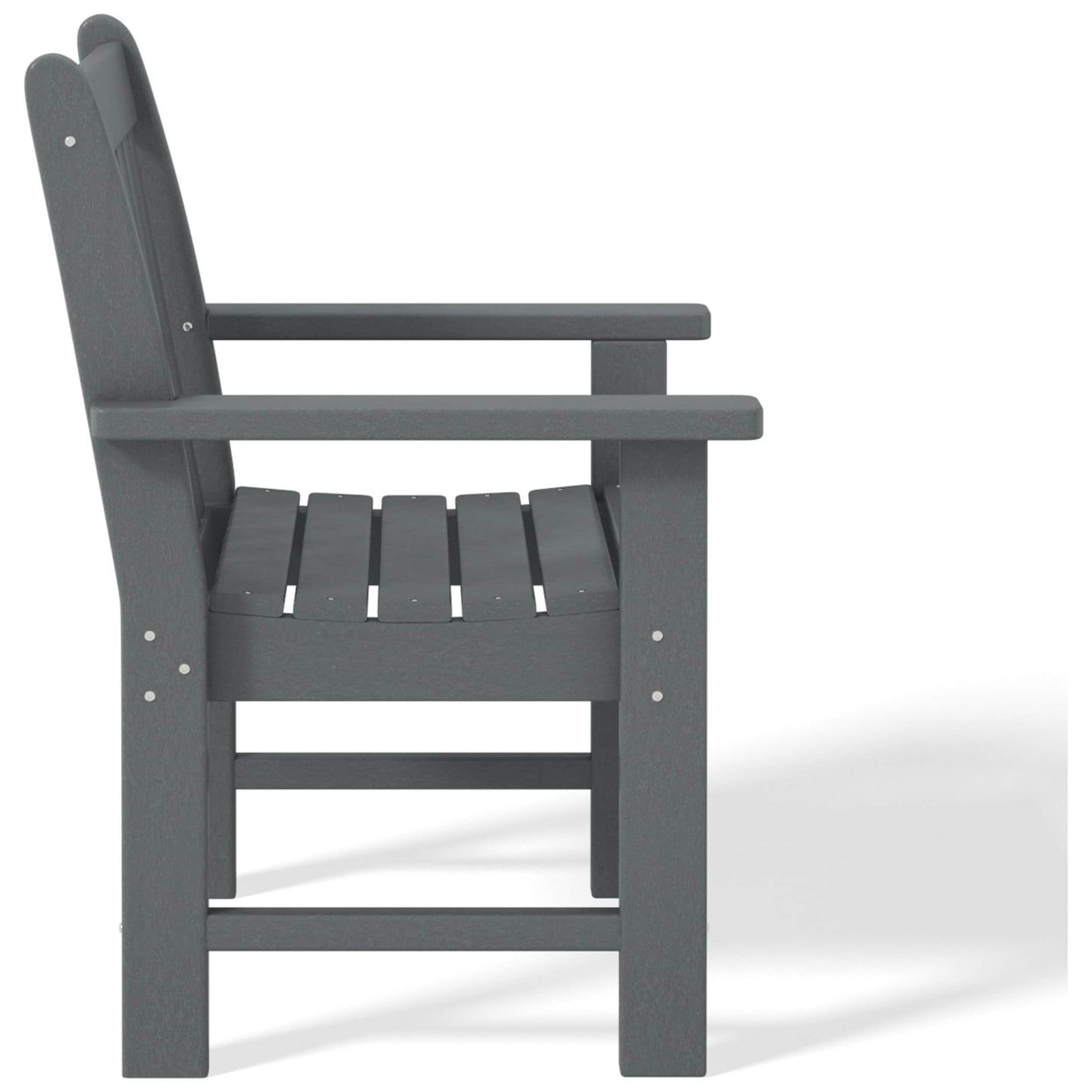 Set di 3 poltrone da giardino con tavolino laterale Polytrends Laguna Outdoor Patio