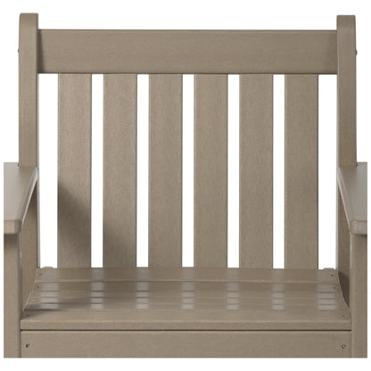 Set di 3 poltrone da giardino con tavolino laterale Polytrends Laguna Outdoor Patio