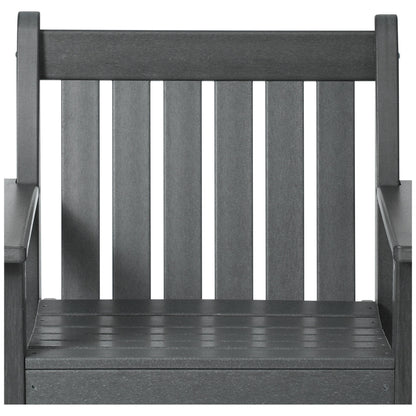 Set di 3 poltrone da giardino con tavolino laterale Polytrends Laguna Outdoor Patio