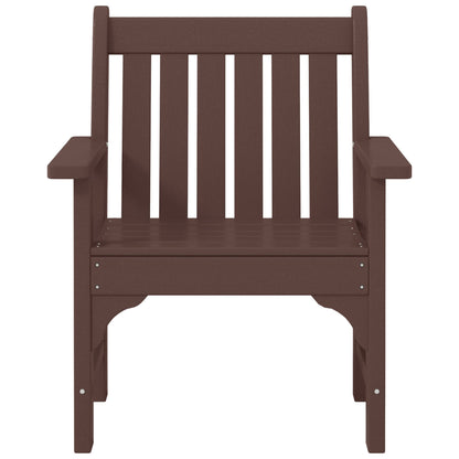 Set di 3 poltrone da giardino con tavolino laterale Polytrends Laguna Outdoor Patio