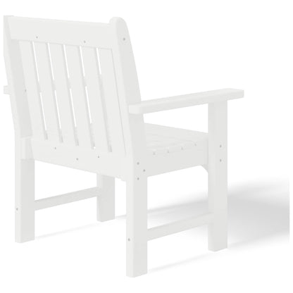 Set di 3 poltrone da giardino con tavolino laterale Polytrends Laguna Outdoor Patio