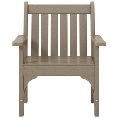 Set di 3 poltrone da giardino con tavolino laterale Polytrends Laguna Outdoor Patio