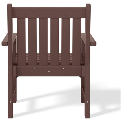 Set di 3 poltrone da giardino con tavolino laterale Polytrends Laguna Outdoor Patio