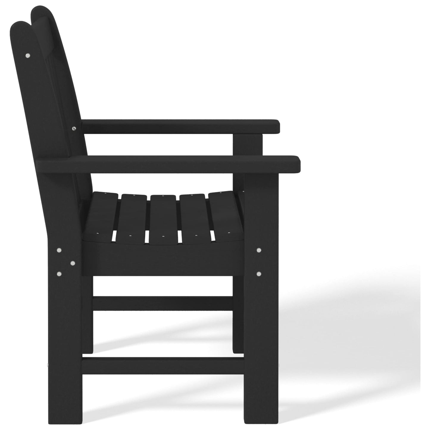 Set di 3 poltrone da giardino con tavolino laterale Polytrends Laguna Outdoor Patio