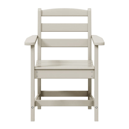 Set da pranzo con poltrona Polytrends Shoreside da 5 pezzi