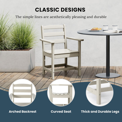 Set da pranzo con poltrona Polytrends Shoreside da 5 pezzi