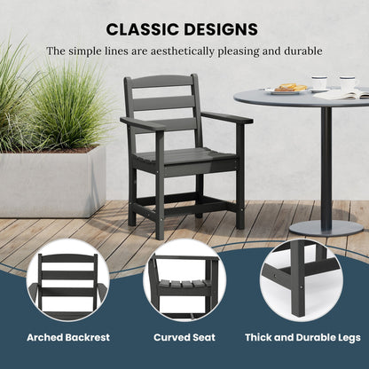 Set da pranzo con poltrona Polytrends Shoreside da 5 pezzi