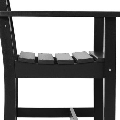 Set da pranzo con poltrona Polytrends Shoreside da 5 pezzi