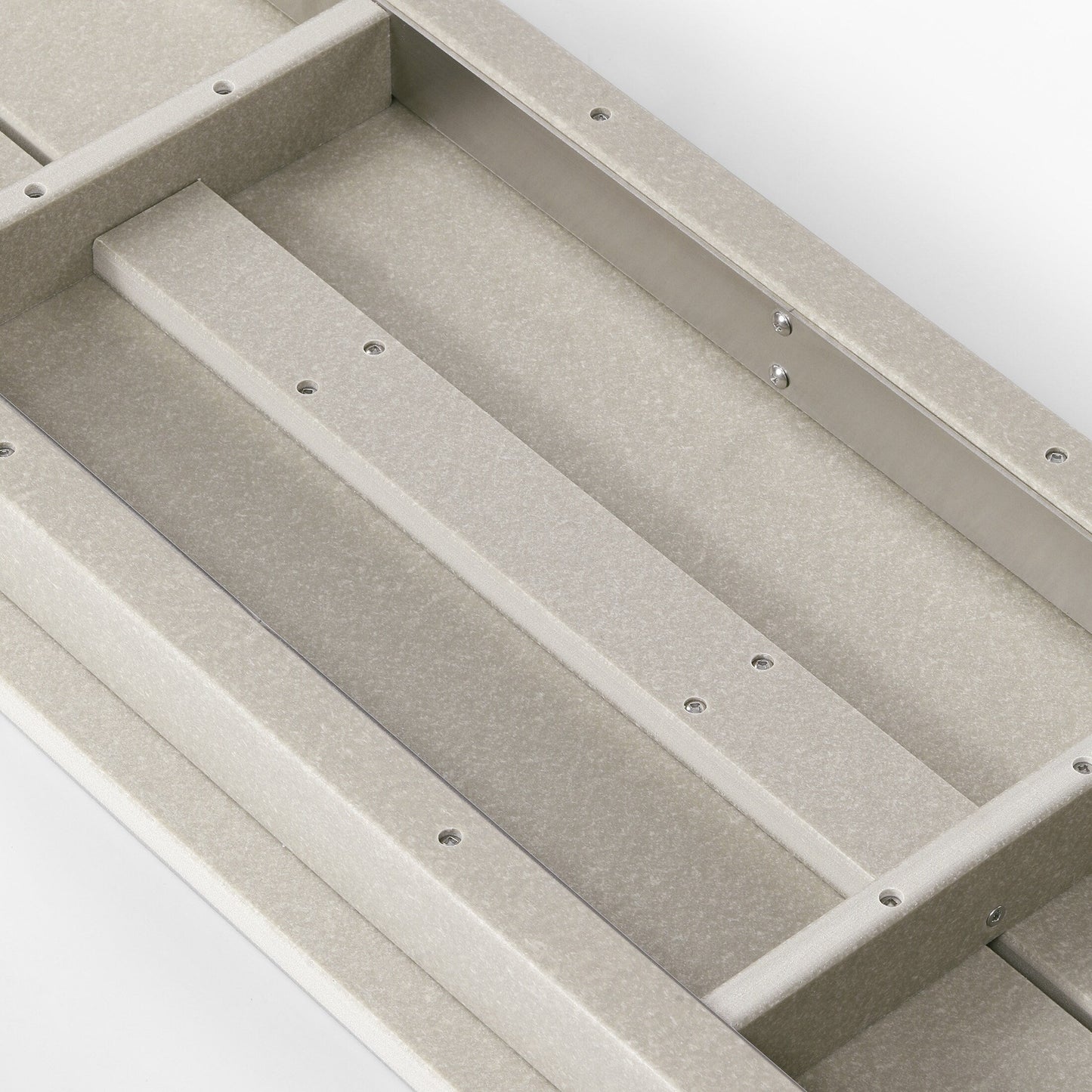 Set da pranzo con poltrona Polytrends Shoreside da 6 pezzi con panca