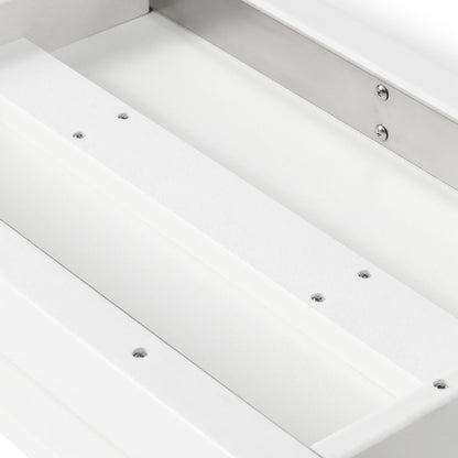 Set da pranzo con poltrona Polytrends Shoreside da 6 pezzi con panca