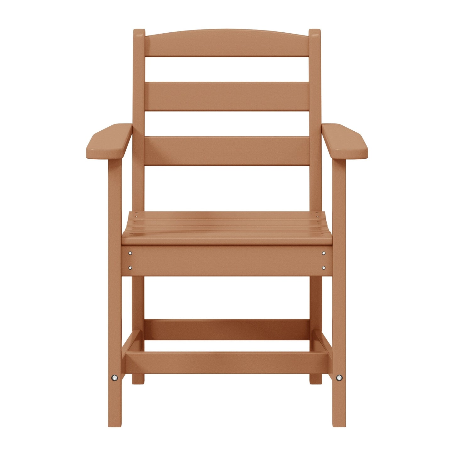 Set da pranzo con poltrona Polytrends Shoreside da 6 pezzi con panca