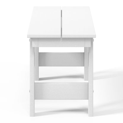 Set da pranzo con poltrona Polytrends Shoreside da 6 pezzi con panca