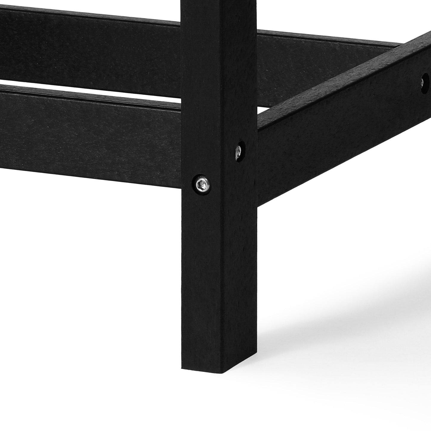 Set da pranzo con 6 sedie laterali Polytrends Shoreside e panca