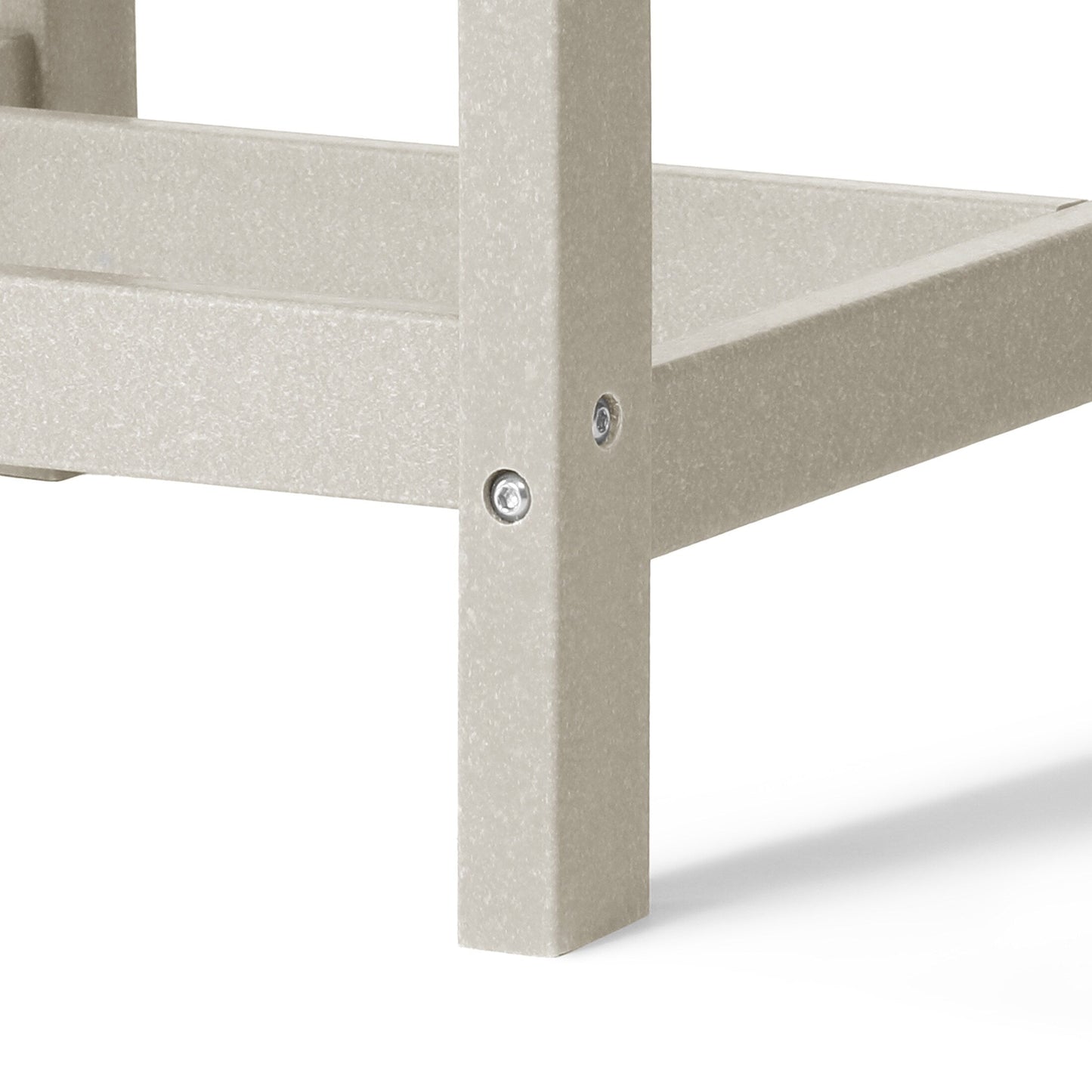 Set da pranzo con 6 sedie laterali Polytrends Shoreside e panca