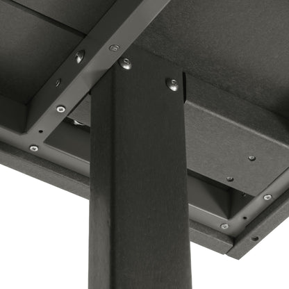 Set da pranzo con poltrona Polytrends Shoreside da 7 pezzi