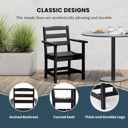 Set da pranzo con poltrona Polytrends Shoreside da 7 pezzi