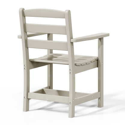 Set da pranzo con poltrona Polytrends Shoreside da 7 pezzi