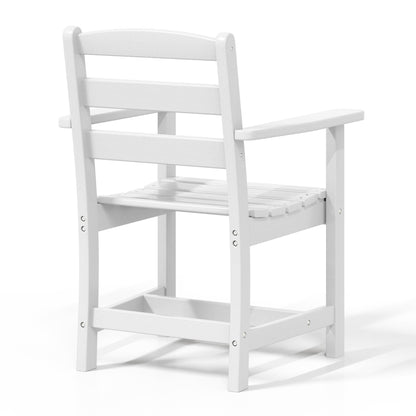 Set da pranzo con poltrona Polytrends Shoreside da 7 pezzi