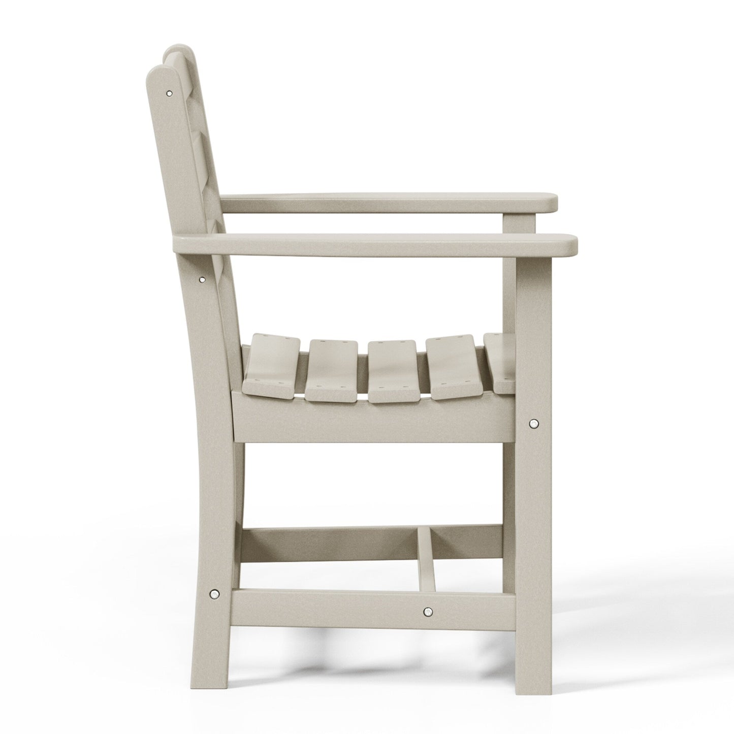 Set da pranzo con poltrona Polytrends Shoreside da 7 pezzi