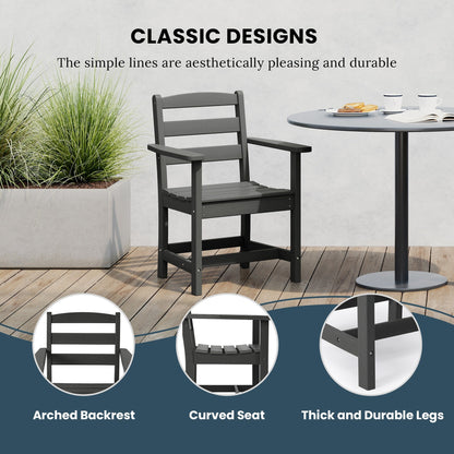 Set da pranzo con poltrona Polytrends Shoreside da 7 pezzi