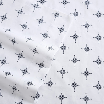 Set di lenzuola in percalle di cotone stampato Poppy &amp; Fritz Kids